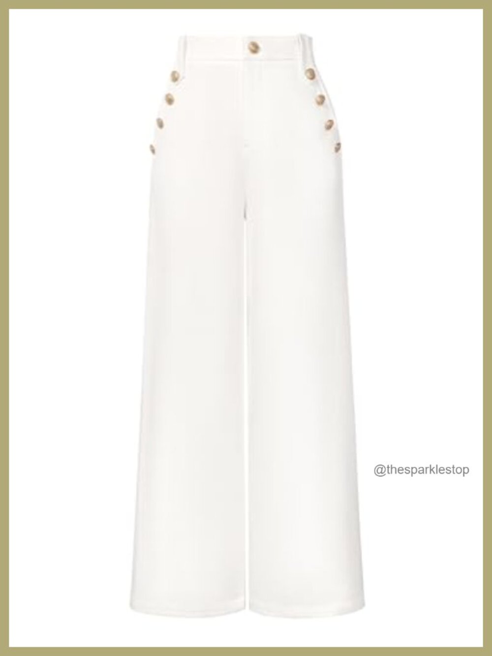 Wide Leg Dress Pants High Waisted Business Casual Trousers